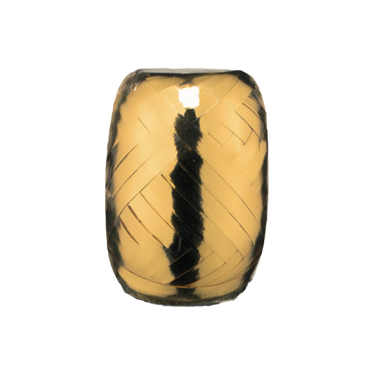 Ballongsnöre, metallic guld 20 m x 5 mm