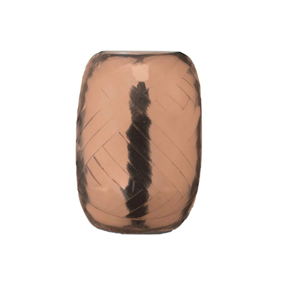 Ballongsnöre, metallic rosé 20 m x 5 mm