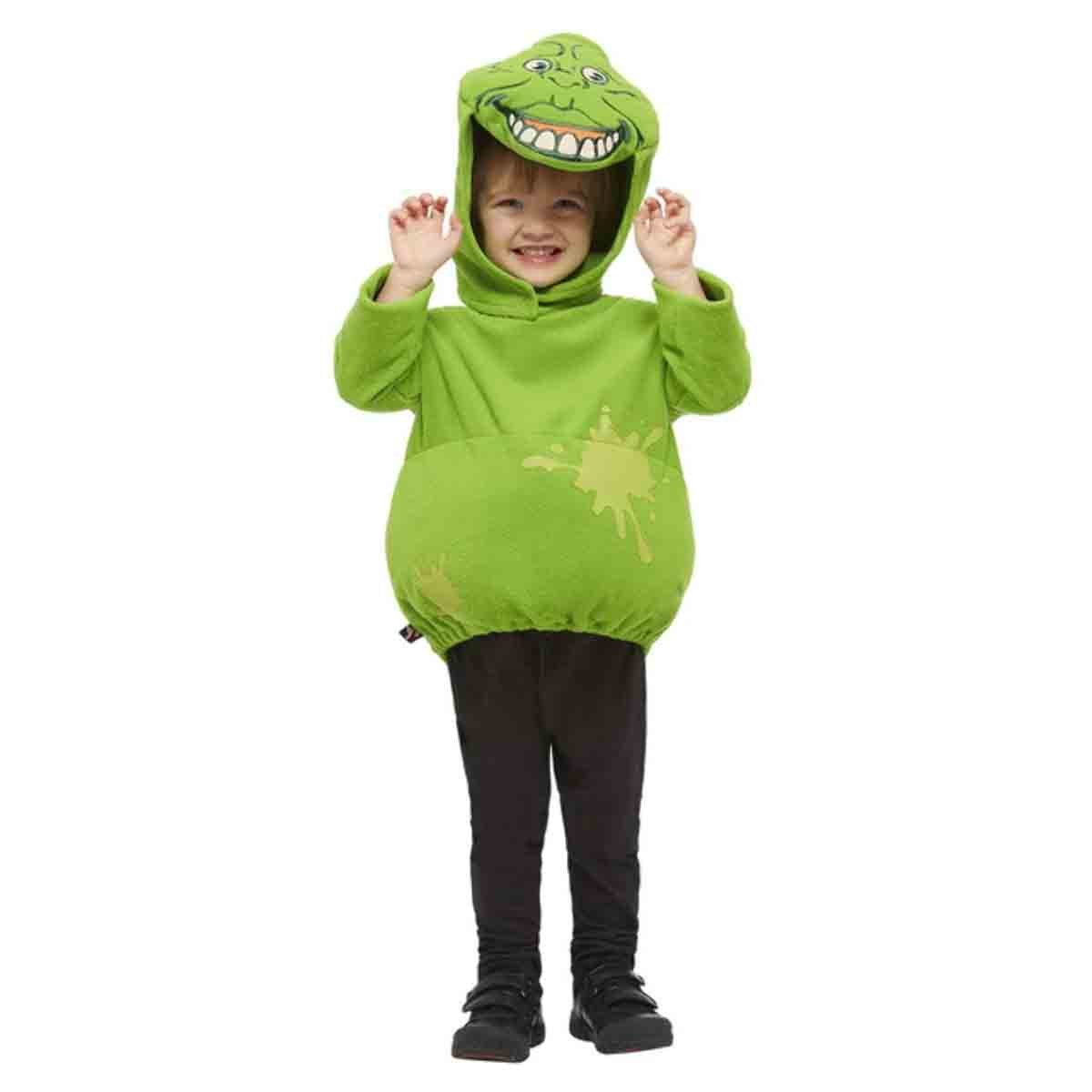 Toddlerdräkt, Ghostbusters slimer 85-98 cl