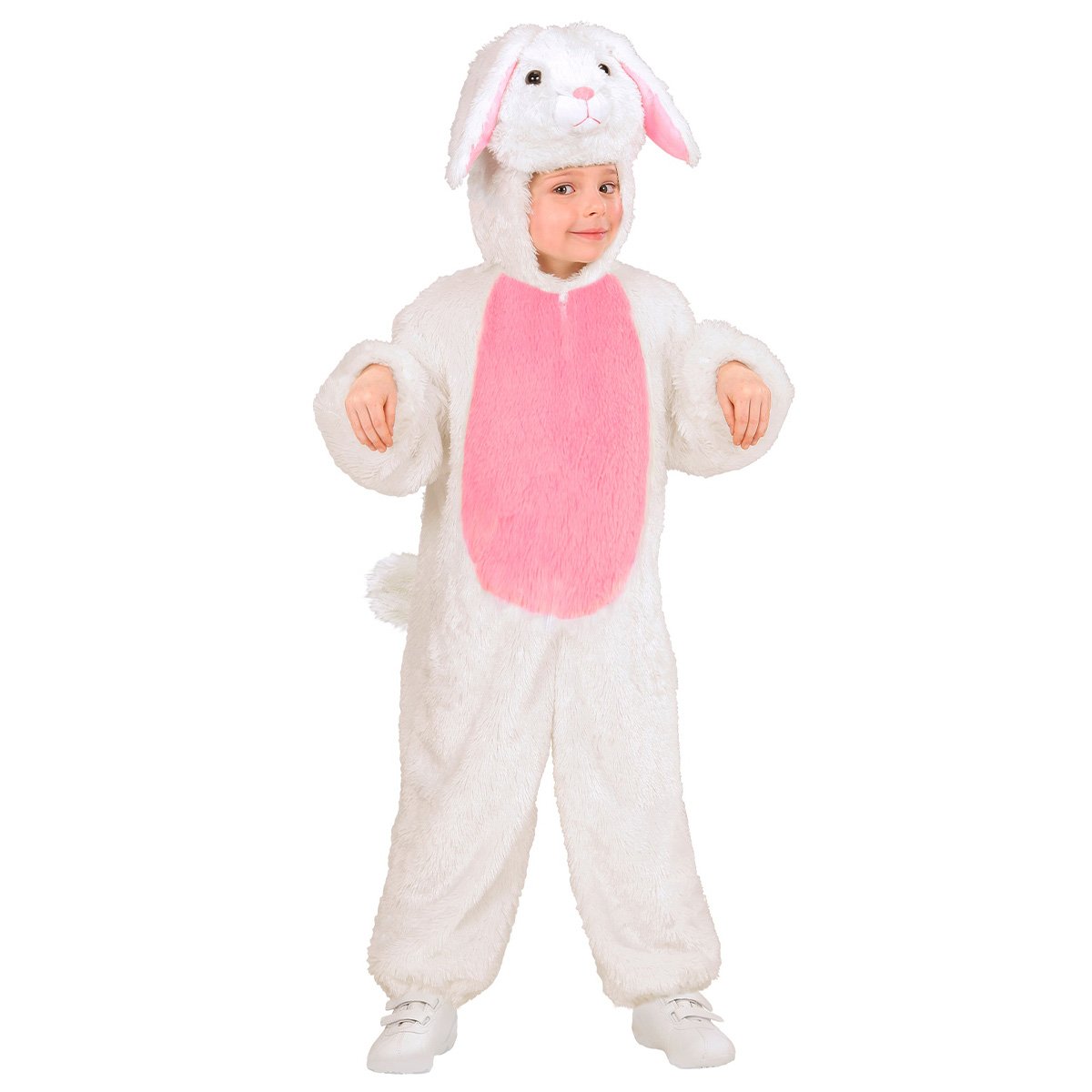Barndräkt, kanin vit 134 cm / 5-8 år