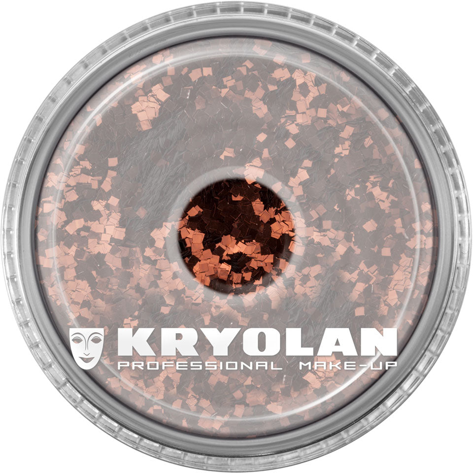 Kroppsglitter, Kryolan bronsfärgad
