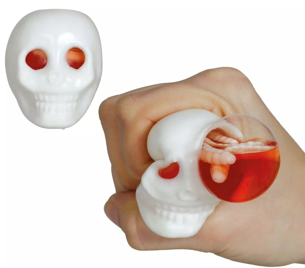 Squeezes, dödskalle 8 cm