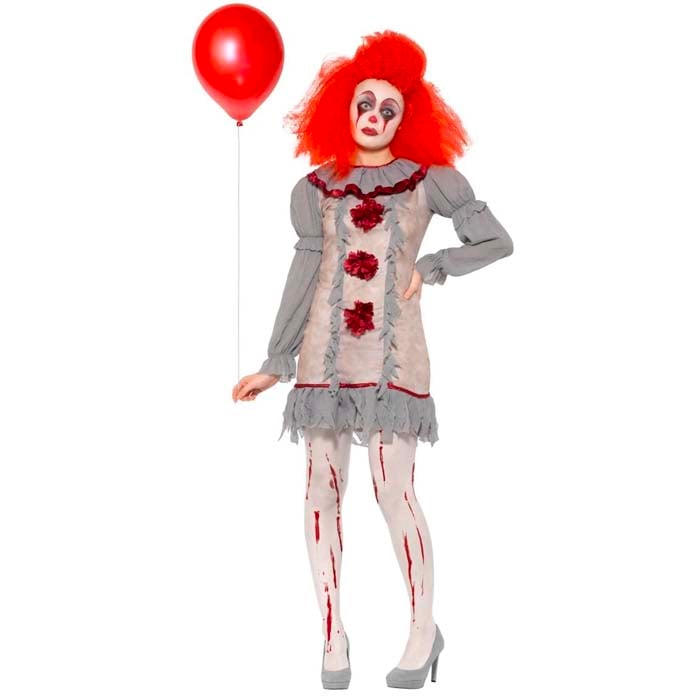 Dräkt vintage clownklänning