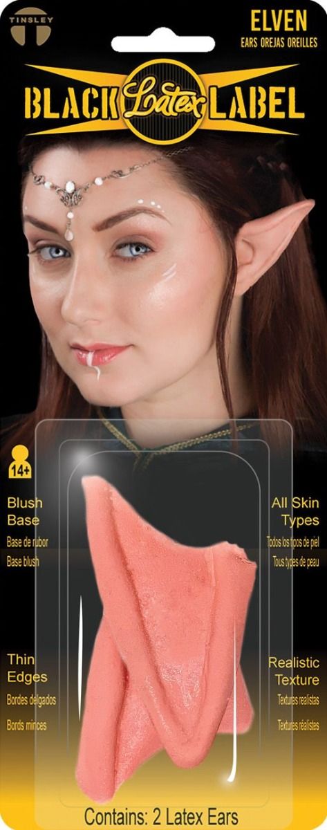 Black Label Latex Ears - Elvan Ears