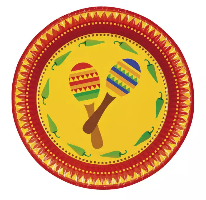 Papperstallrikar, fiesta 23 cm