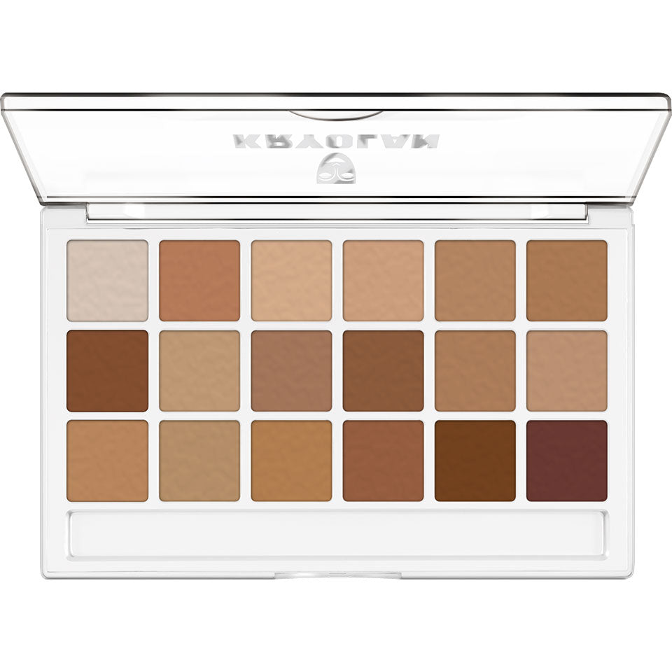 Kryolan BIC make-up color palette, flesh 16 g