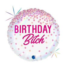 Folieballong, birthday bitch 45 cm