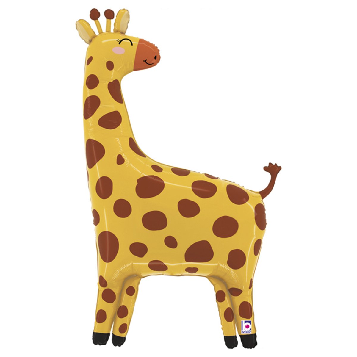 Folieballong, Jungle Giraffe Shape 99 cm