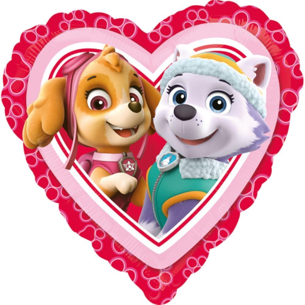 Folieballong, Paw patrol love girl 43 cm