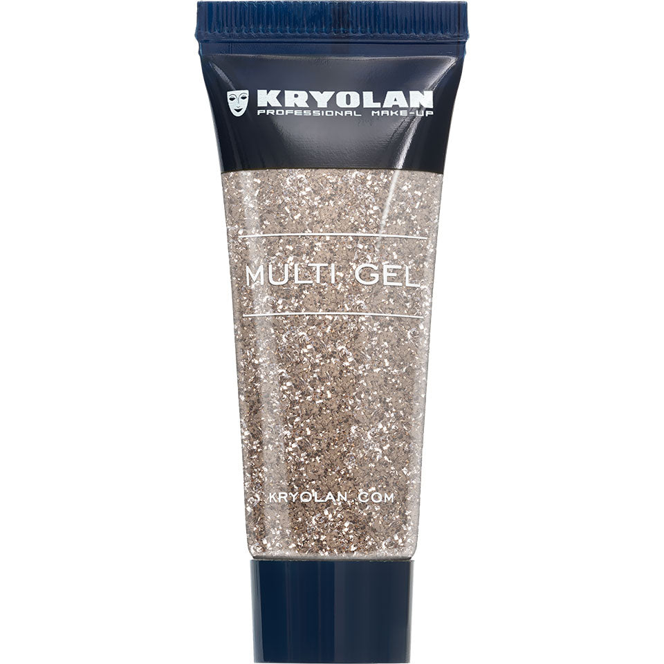 Kryolan multigel glitter, brons 10 ml