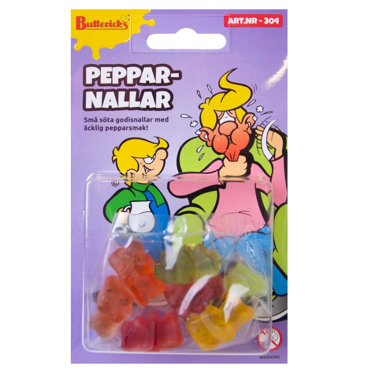 Pepparnallar, 6 st