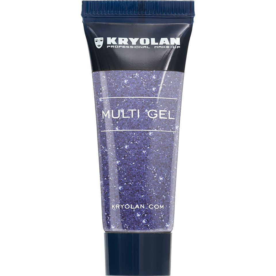 Kryolan multigel glitter, lila 10 ml