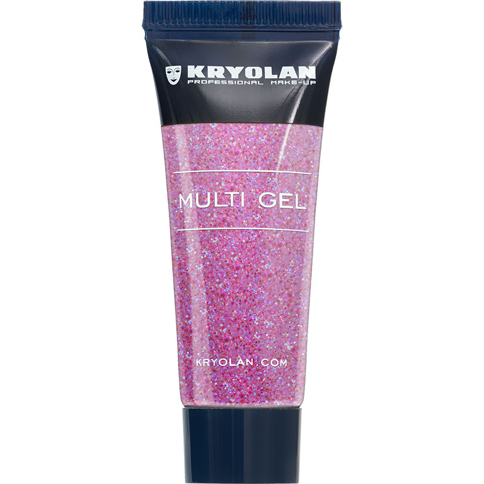 Kryolan multigel glitter, magenta 10 ml