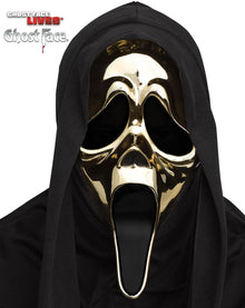 Scream mask, Ghostface gold