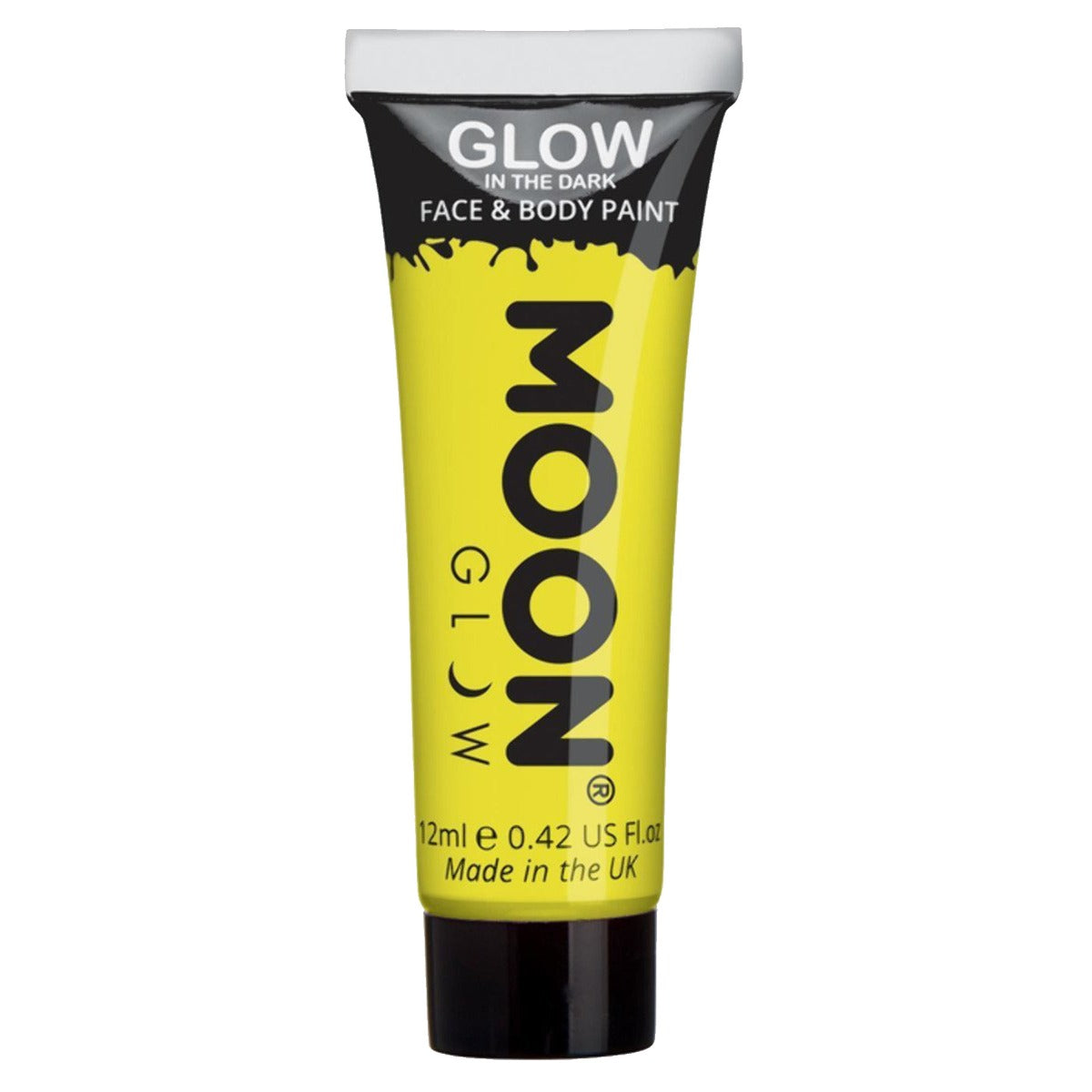 Moon Smink i tub självlysande, gul 12 ml lös tub
