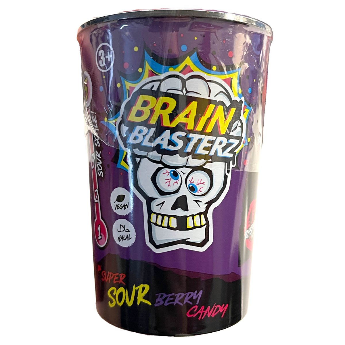 Godis, Brain blasterz berry tub 48 g