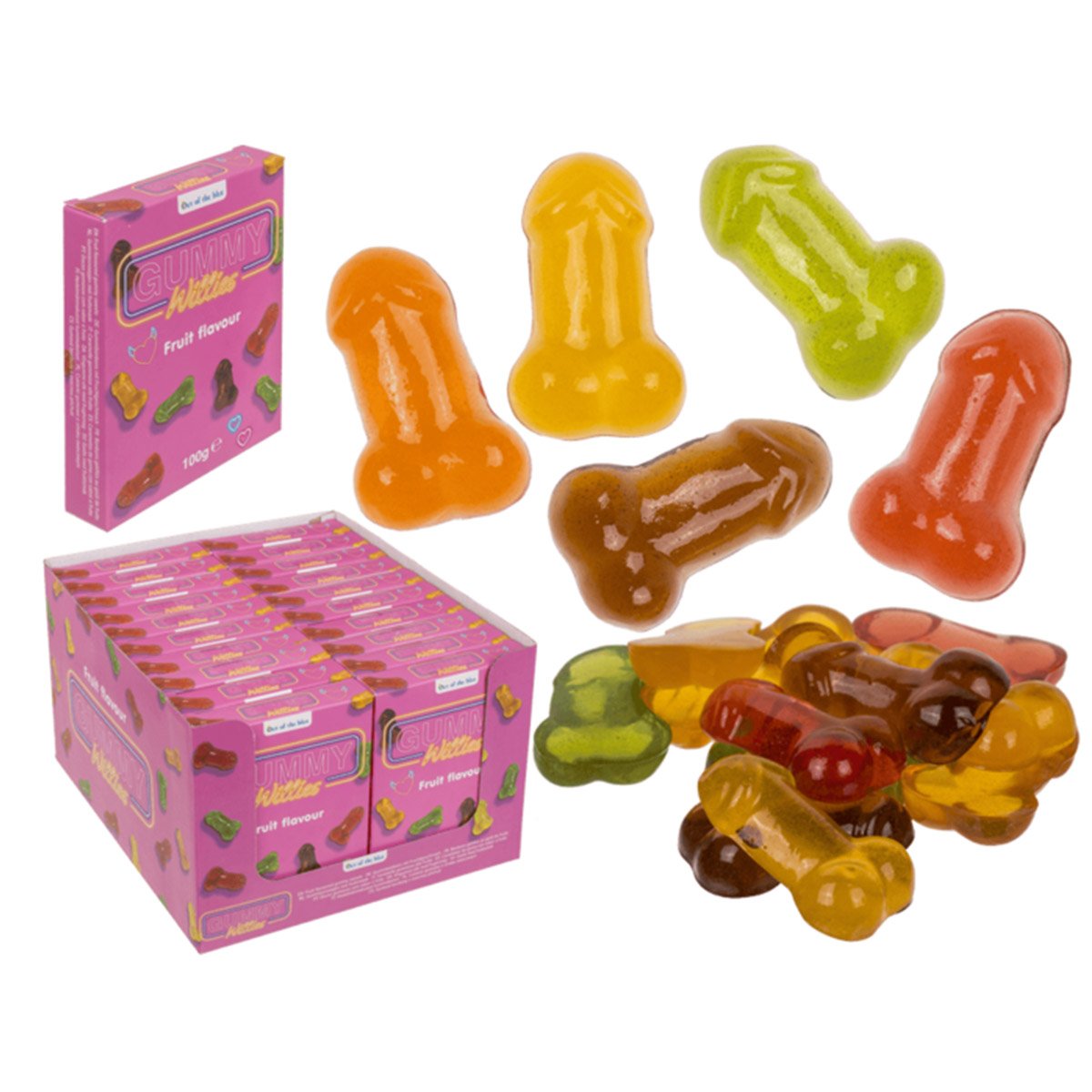 Godis, Gummipenisar 100 g