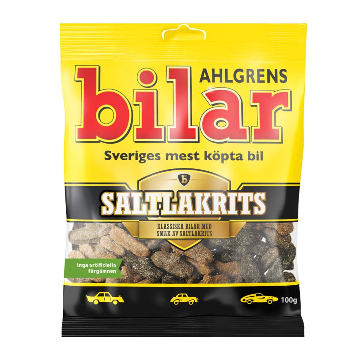 Godispåse, Ahlgrens bilar saltlakris 100 g