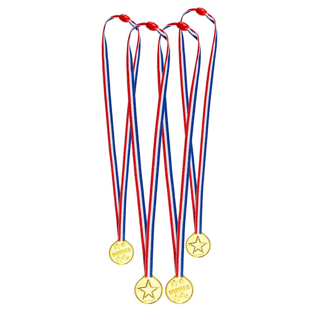 Guldmedaljer, 4 st