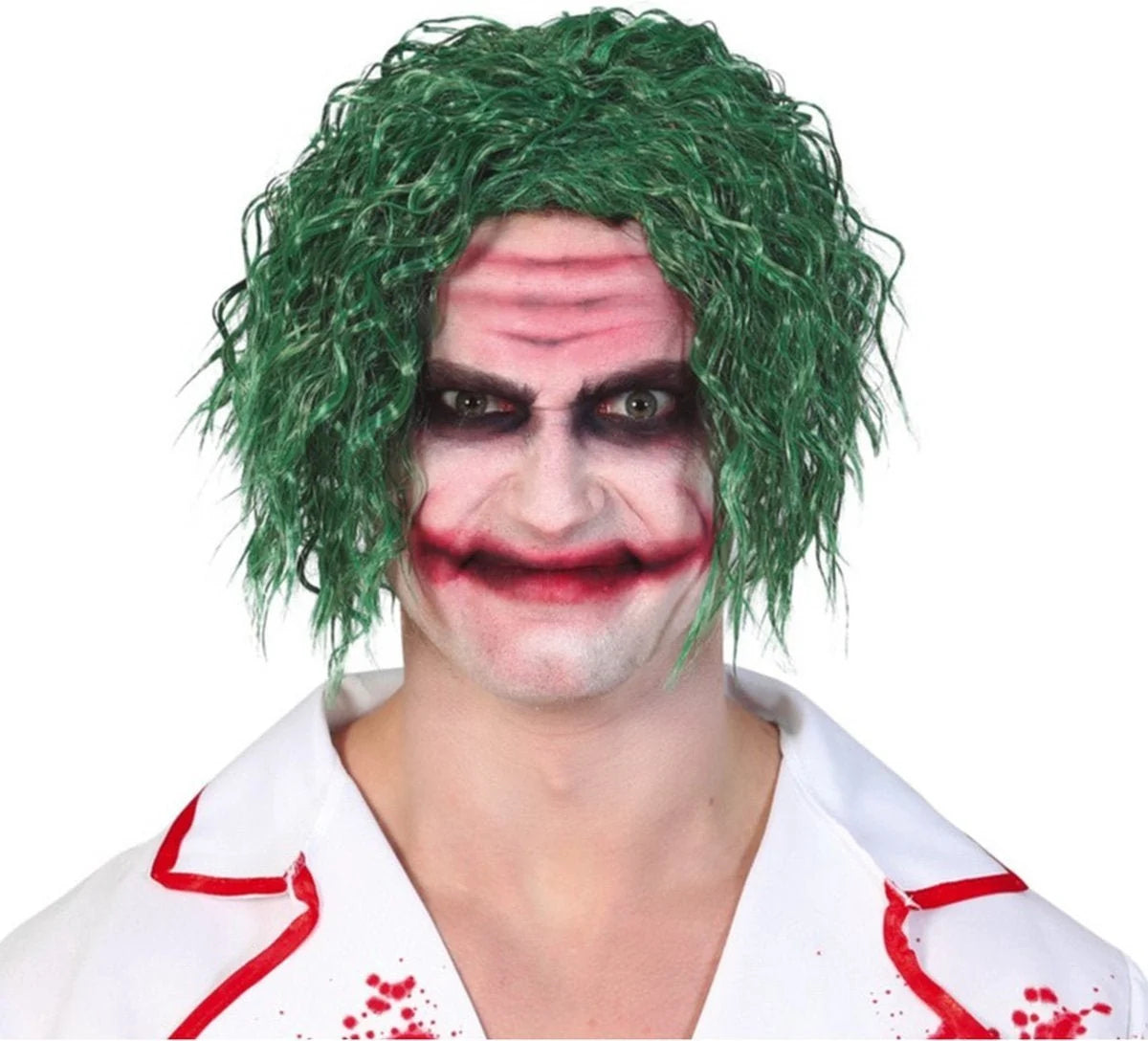Peruk, grön clown