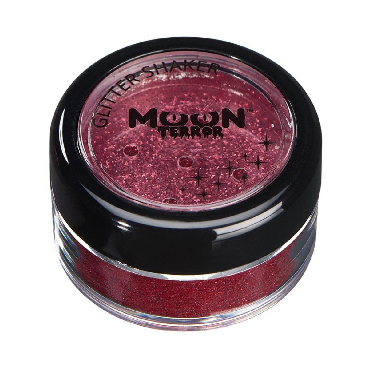 Moon Terror Halloween Glitter Shakers, red 5 g