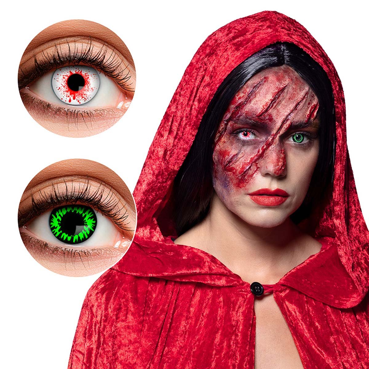 Halloweenlinser, Bloody Wolf 3 mån