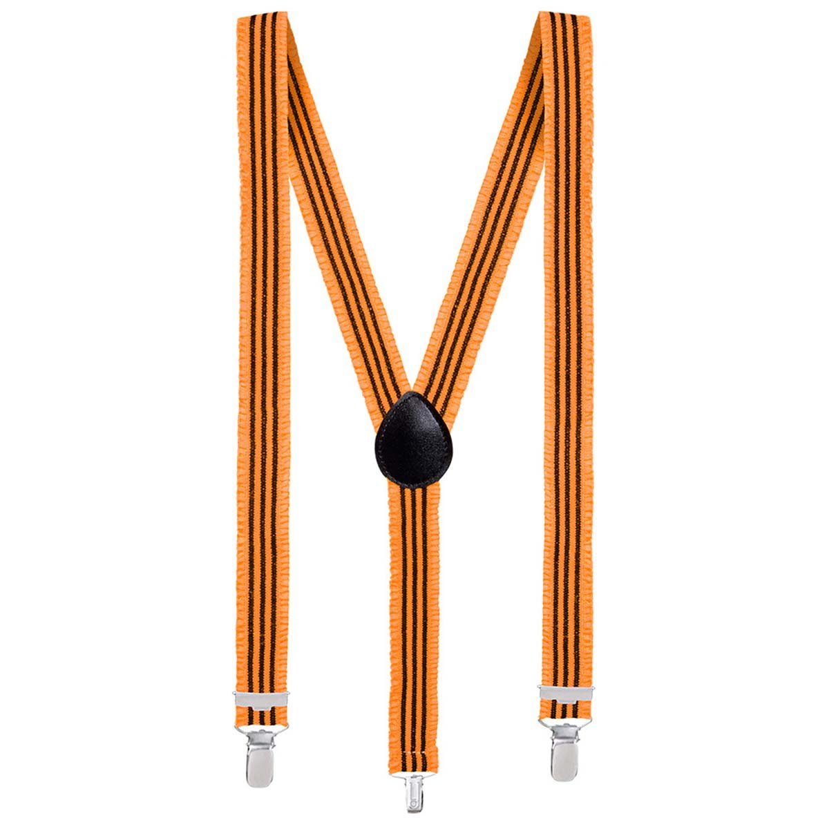 Hängslen, neon orange