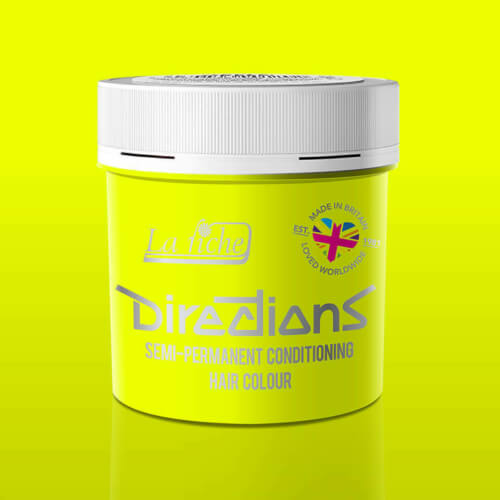 Directions, fluorescent yellow