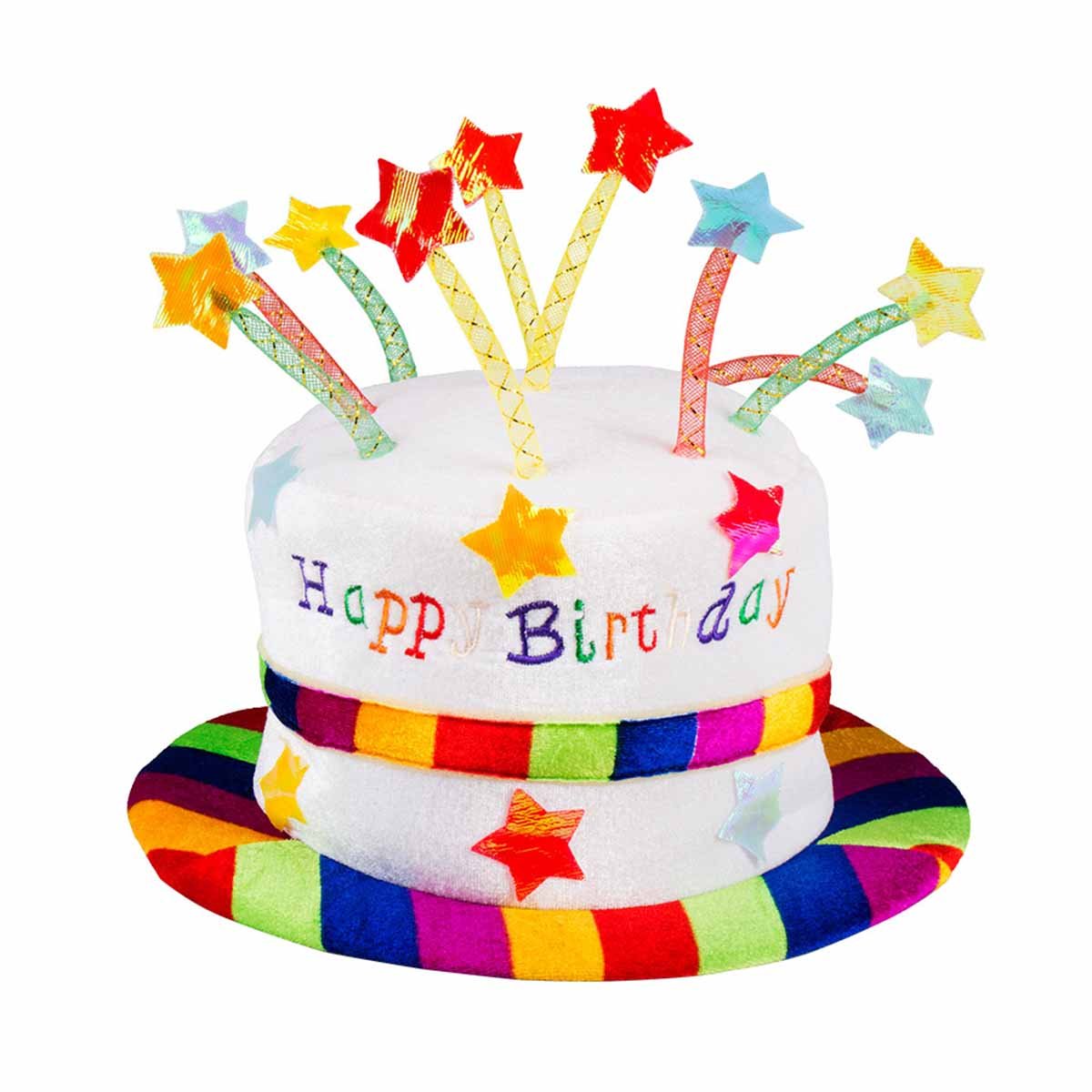 Hatt, happy birthday regnbåge