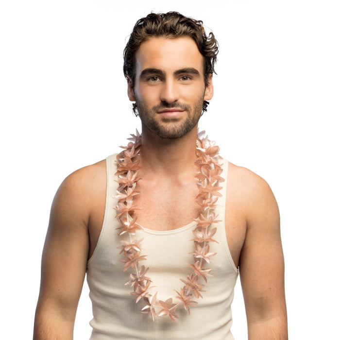 Hawaiikrans, roséguld