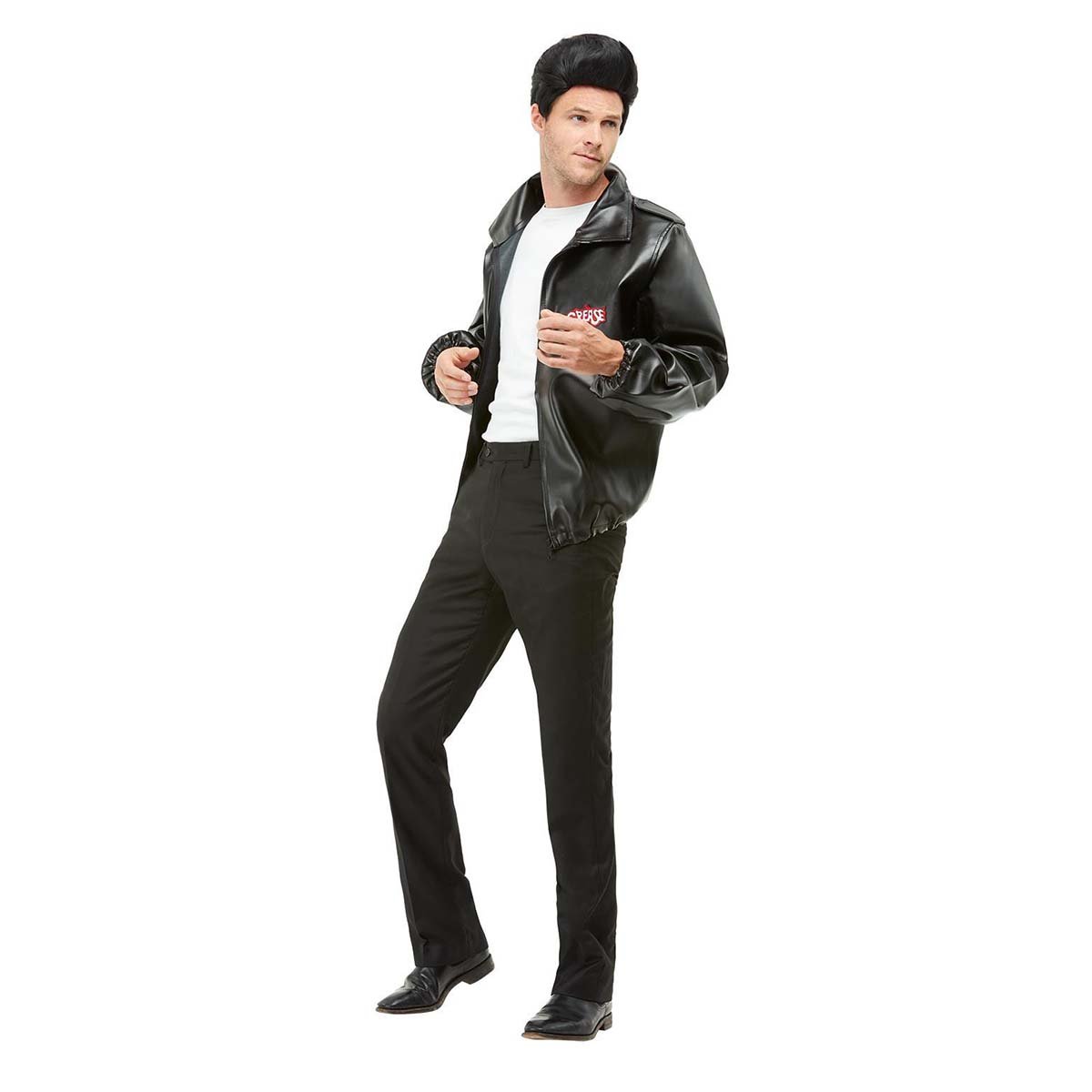 Jacka, Grease T-Bird svart XL