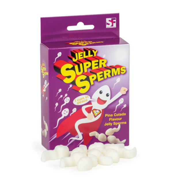Godis, jelly super sperms