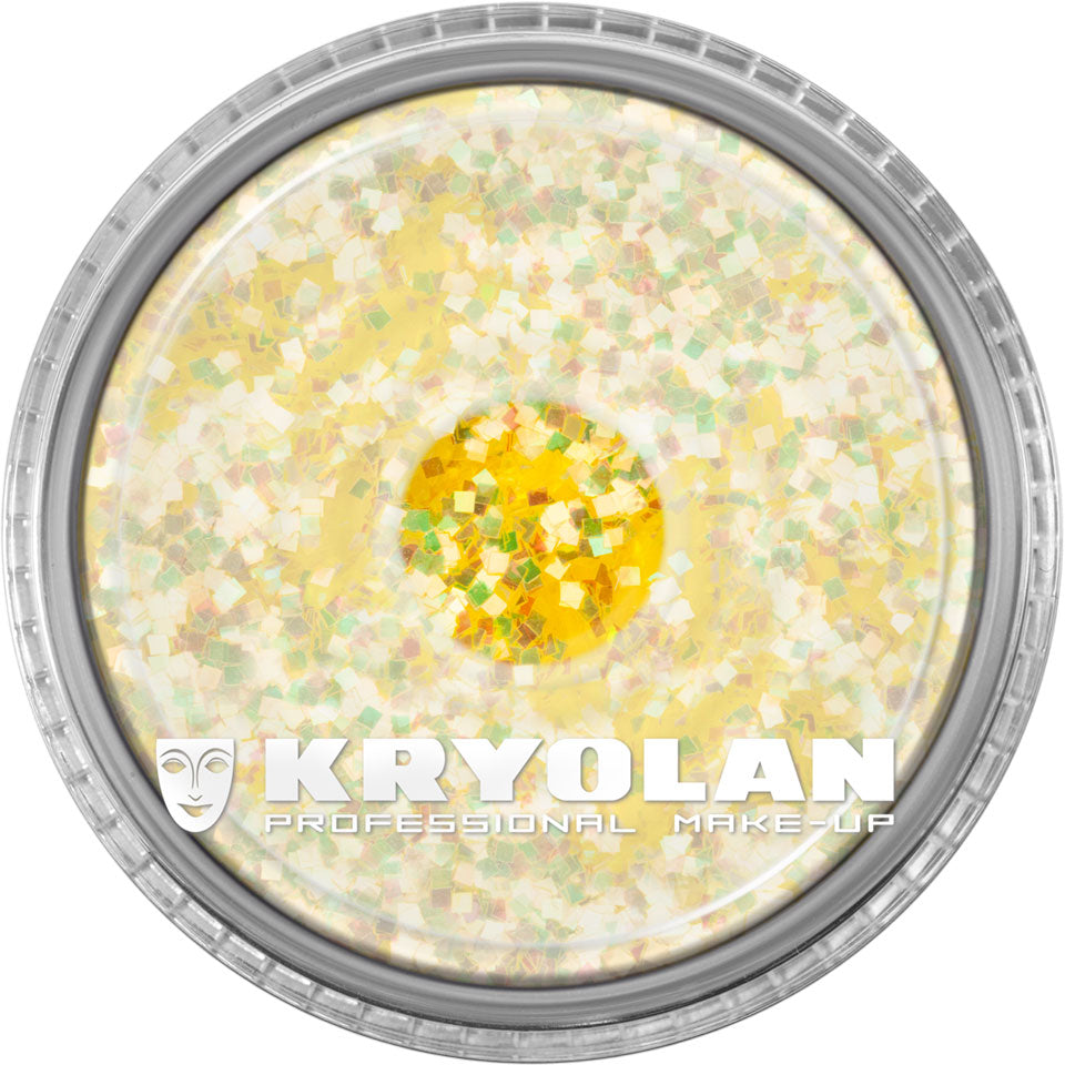 Kroppsglitter, Kryolan gul