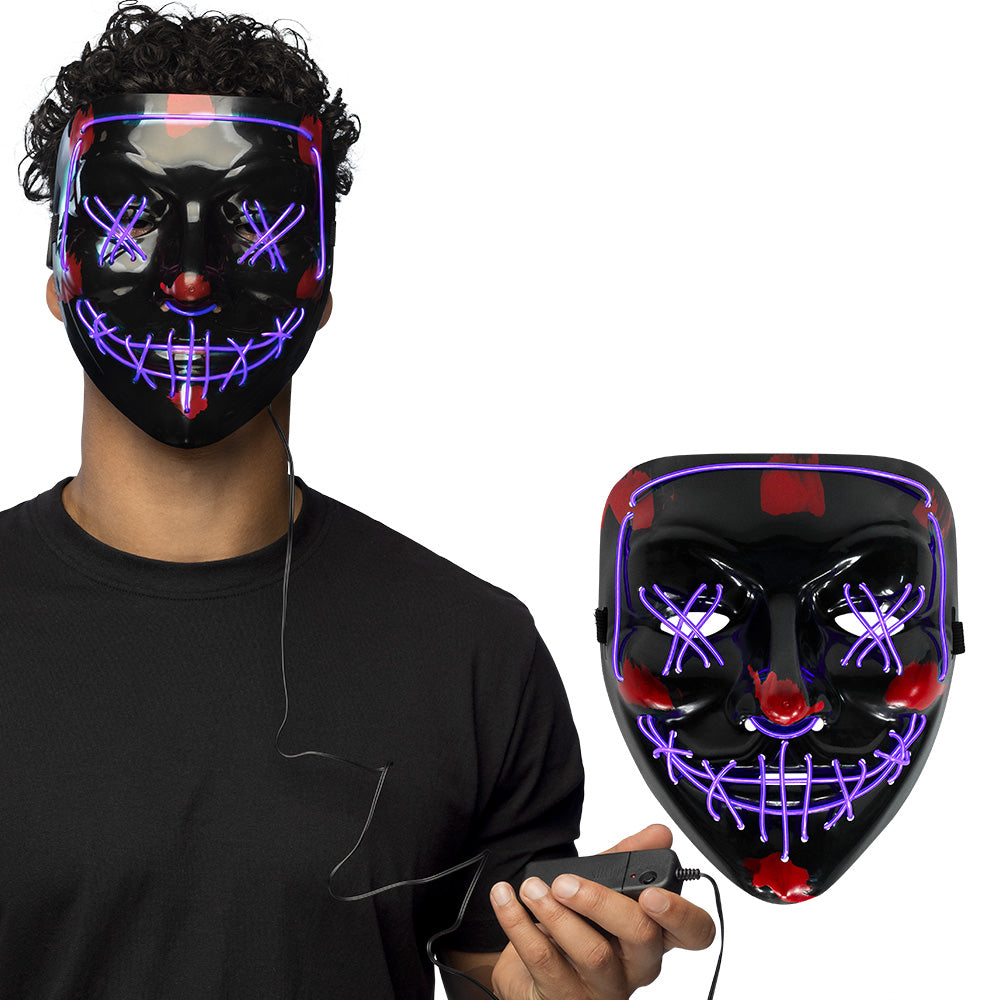 LED-mask, 6 färger