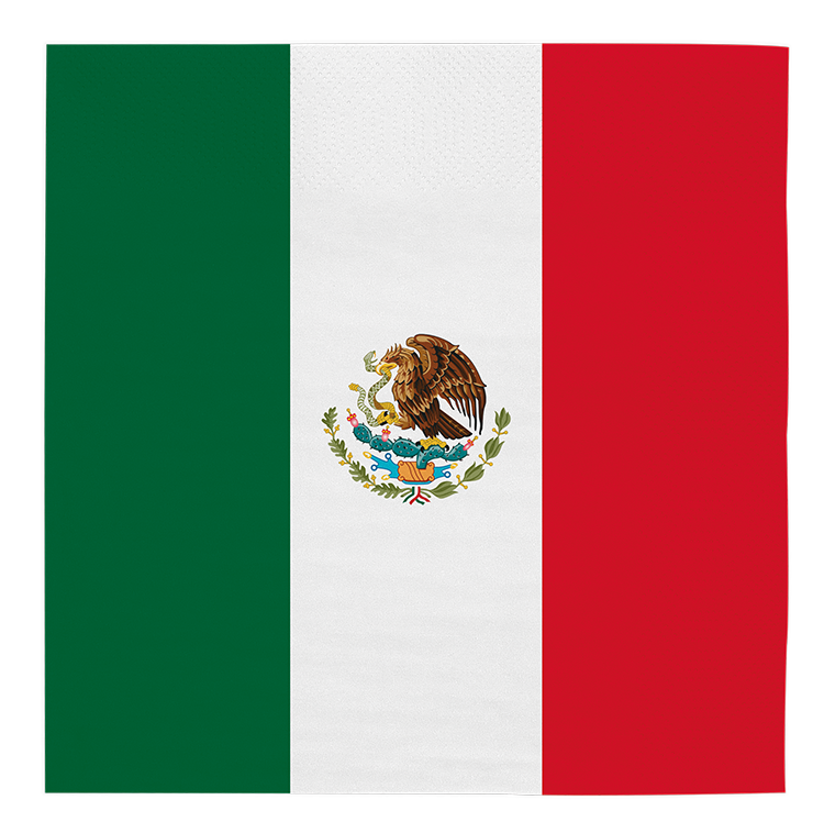 Servetter, Mexico 33x33 cm 20 st
