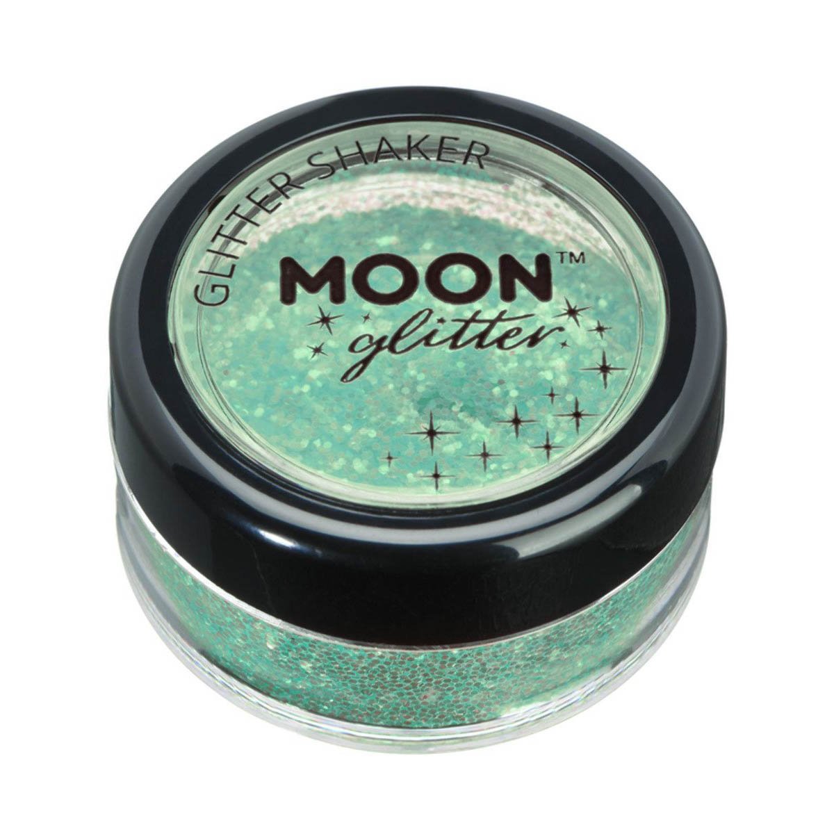 Moon Glitter Iridescent Glitter Shakers, green 5 g