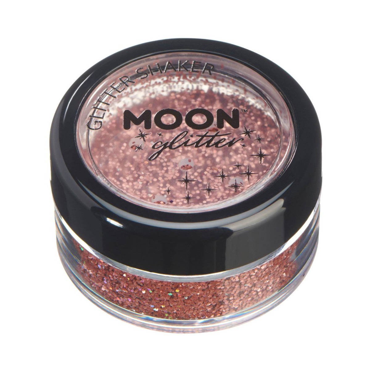 Moon Glitter Holographic Glitter Shakers, rose gold 5 g