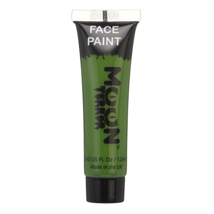 Moon terror smink i tub, grön 12 ml