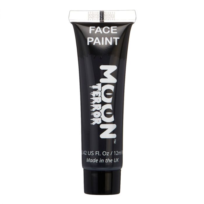 Moon terror smink i tub, svart 12 ml