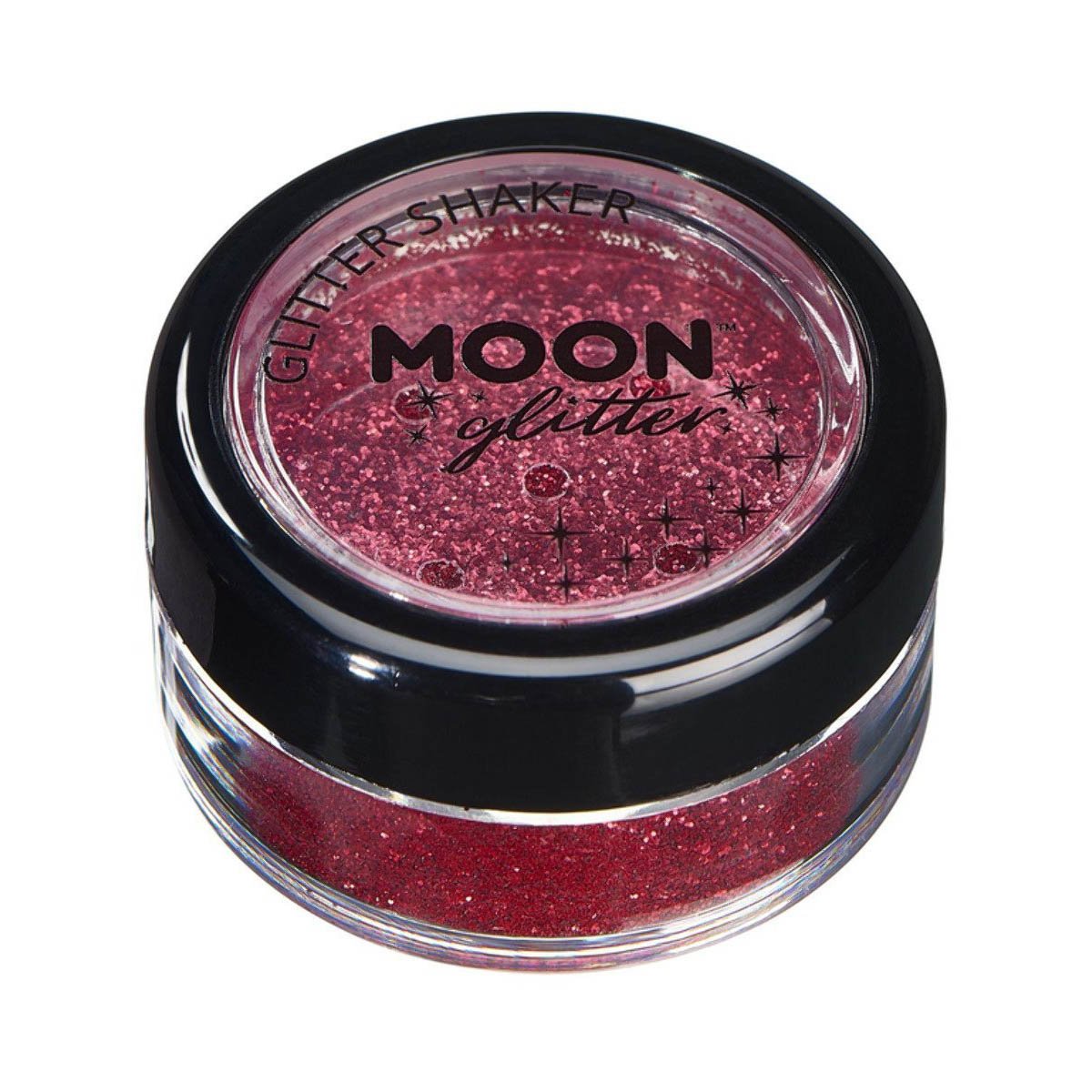 Moon Glitter Classic Fine Glitter Shakers, red 5 g