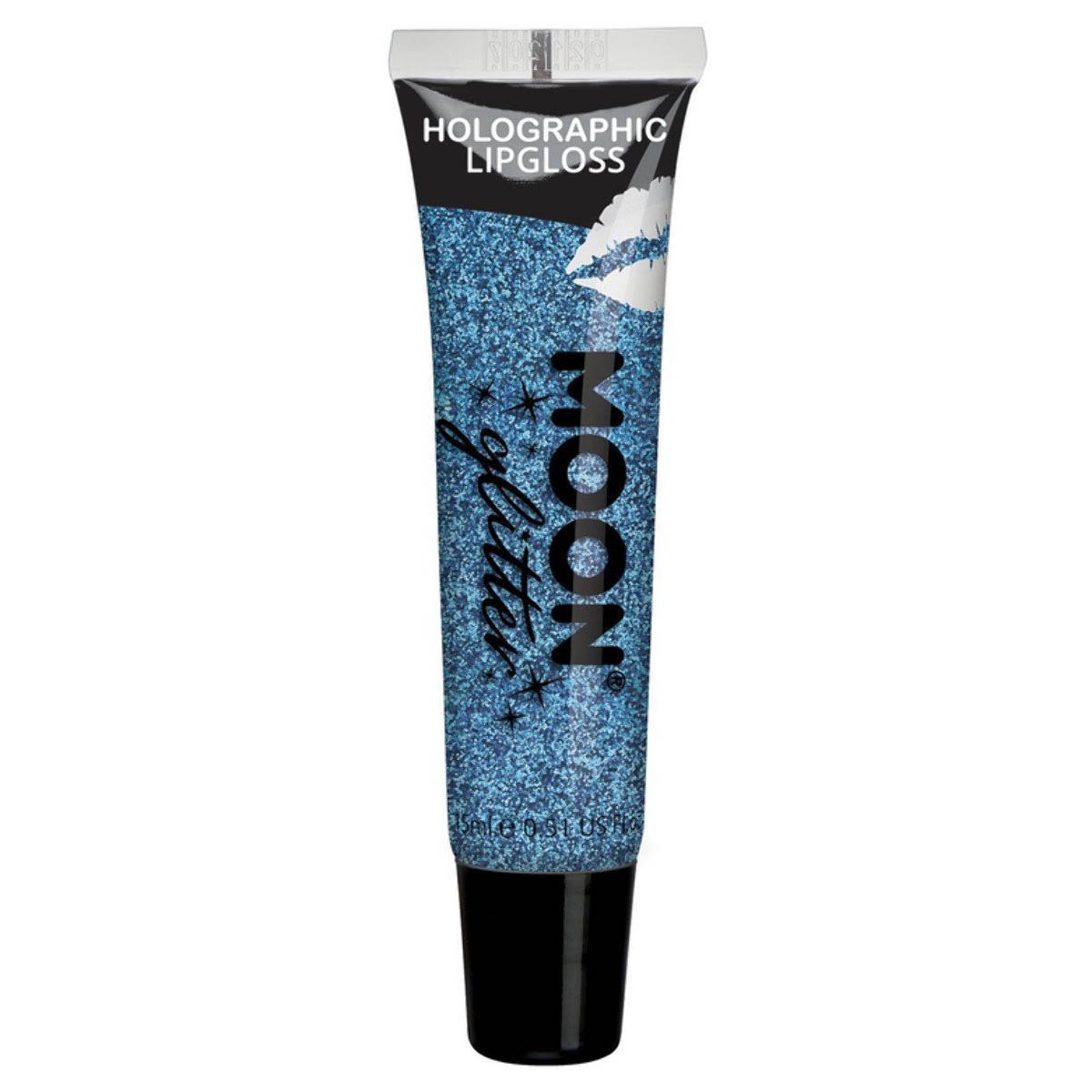 Moon Glitter Holographic Glitter Lipgloss, blue 15 ml
