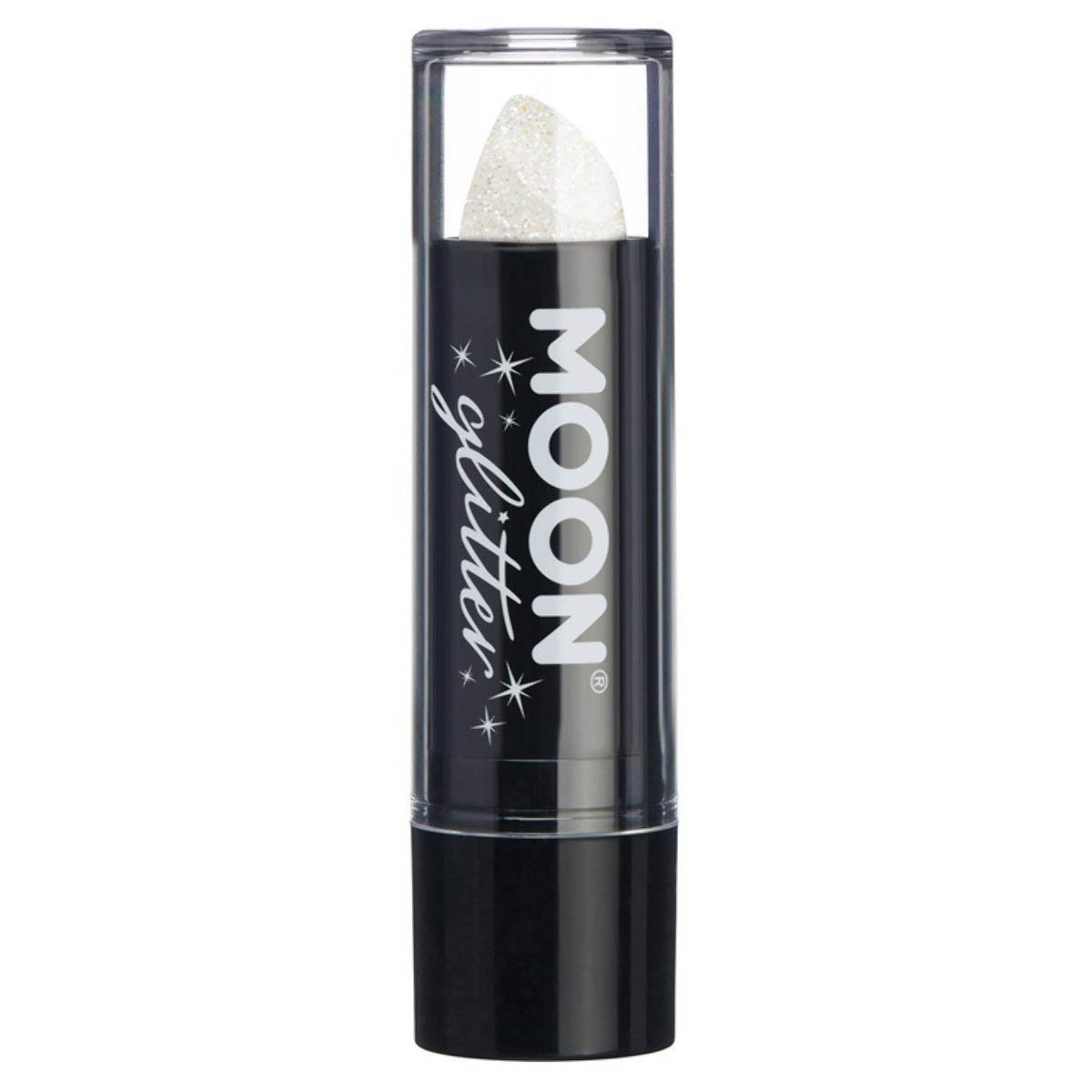 Moon Glitter Iridescent Glitter Lipstick, white 5 g