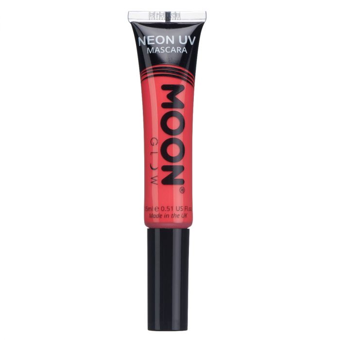 Moon Mascara neon UV, röd 15 ml