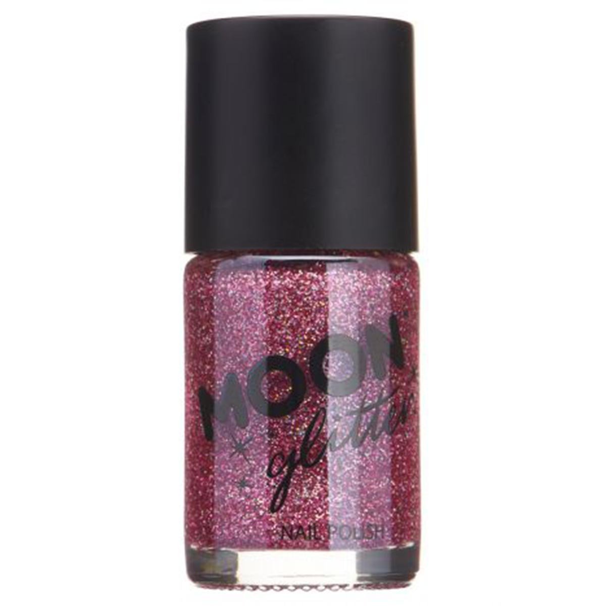 Moon Nagellack glitter, rosa 14 ml