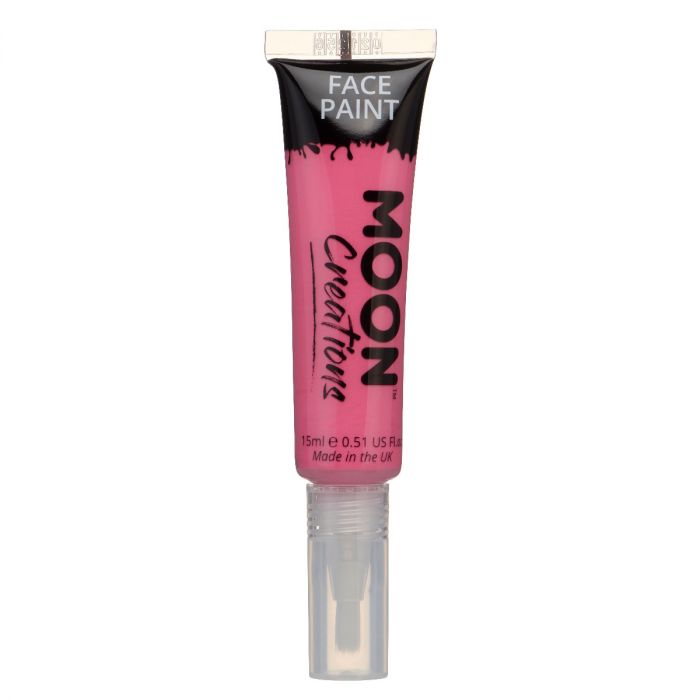 Moon Smink i tub med pensel, ljusrosa 15 ml