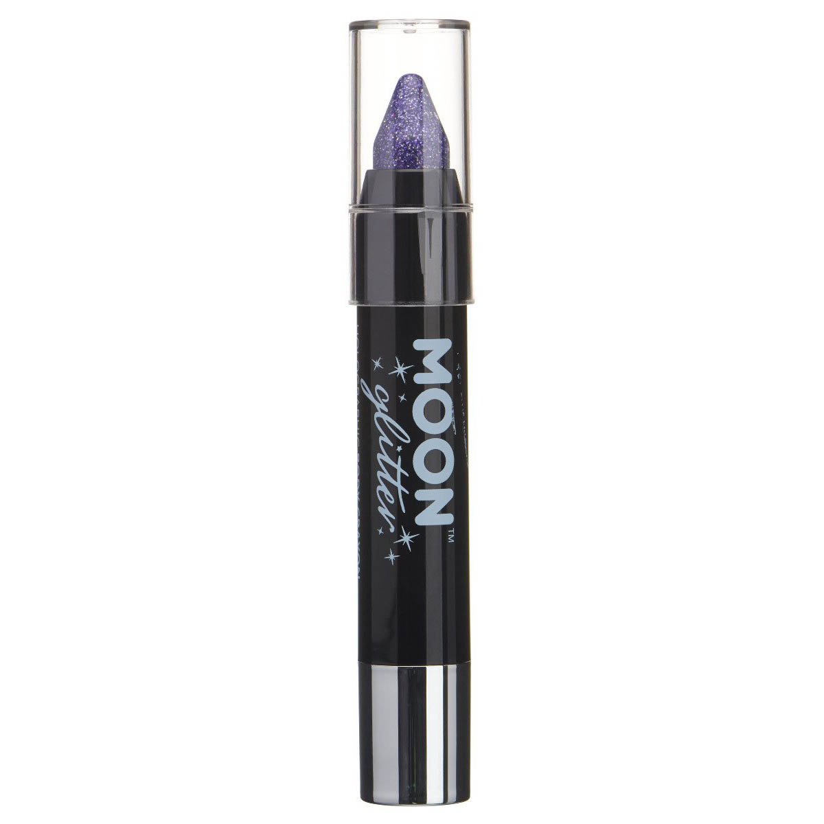 Moon Glitter Hologrpahic Body Crayons, purple 3,5 g