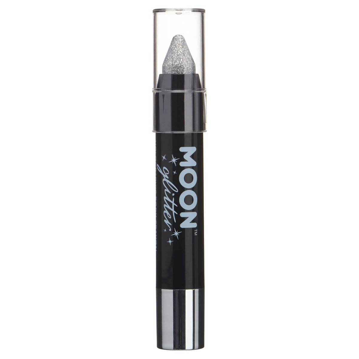 Moon Glitter Hologrpahic Body Crayons, silver 3,5 g