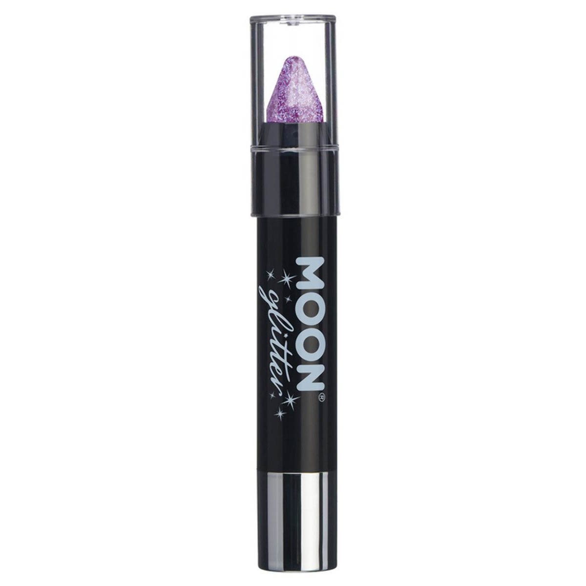 Moon Glitter Iridescent Body Crayons, purple 3,5 g