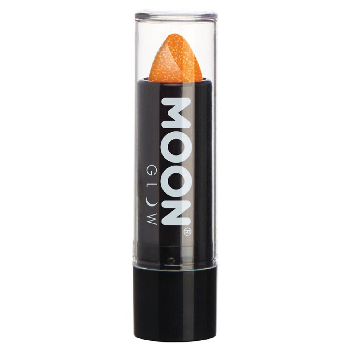 Moon Glow - Neon UV Glitter Lipstick, orange 5 g