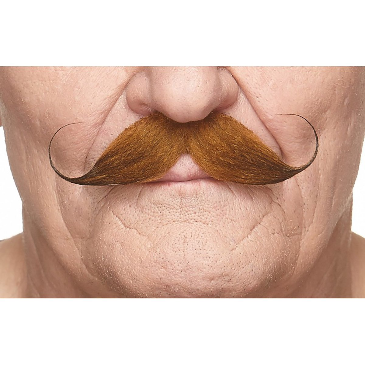 Mustasch, detective röd